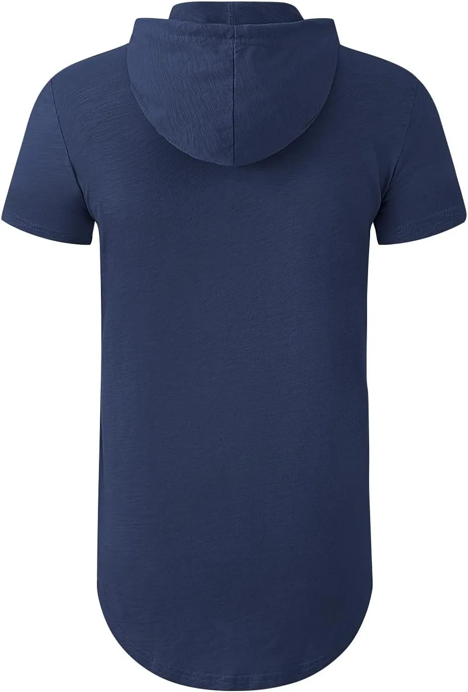 Aiyino Men's Short Sleeve Athletic Hoodies Sport Sweatshirt Solid Color Fashion Pullover