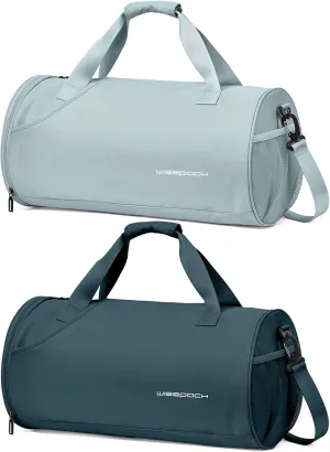 Bag for Women Fashion Simple Duffle Bag Women Small Duffle Bag for Men Travel Bag Sport Bag Weekender Bags for Women Swim Bag Workout Bag with Wet Pocket and Shoes Compartment Purple