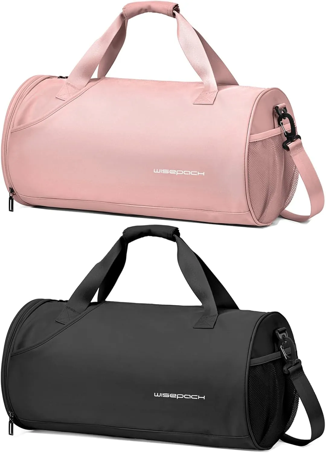 Bag for Women Fashion Simple Duffle Bag Women Small Duffle Bag for Men Travel Bag Sport Bag Weekender Bags for Women Swim Bag Workout Bag with Wet Pocket and Shoes Compartment Purple
