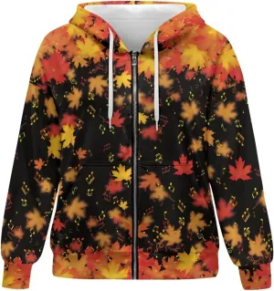 Binienty Hoodie Zip Up Women Oversized Sweatshirts Lightweight Casual Jacket Y2K Clothes Drawstring Hoody Streetwear