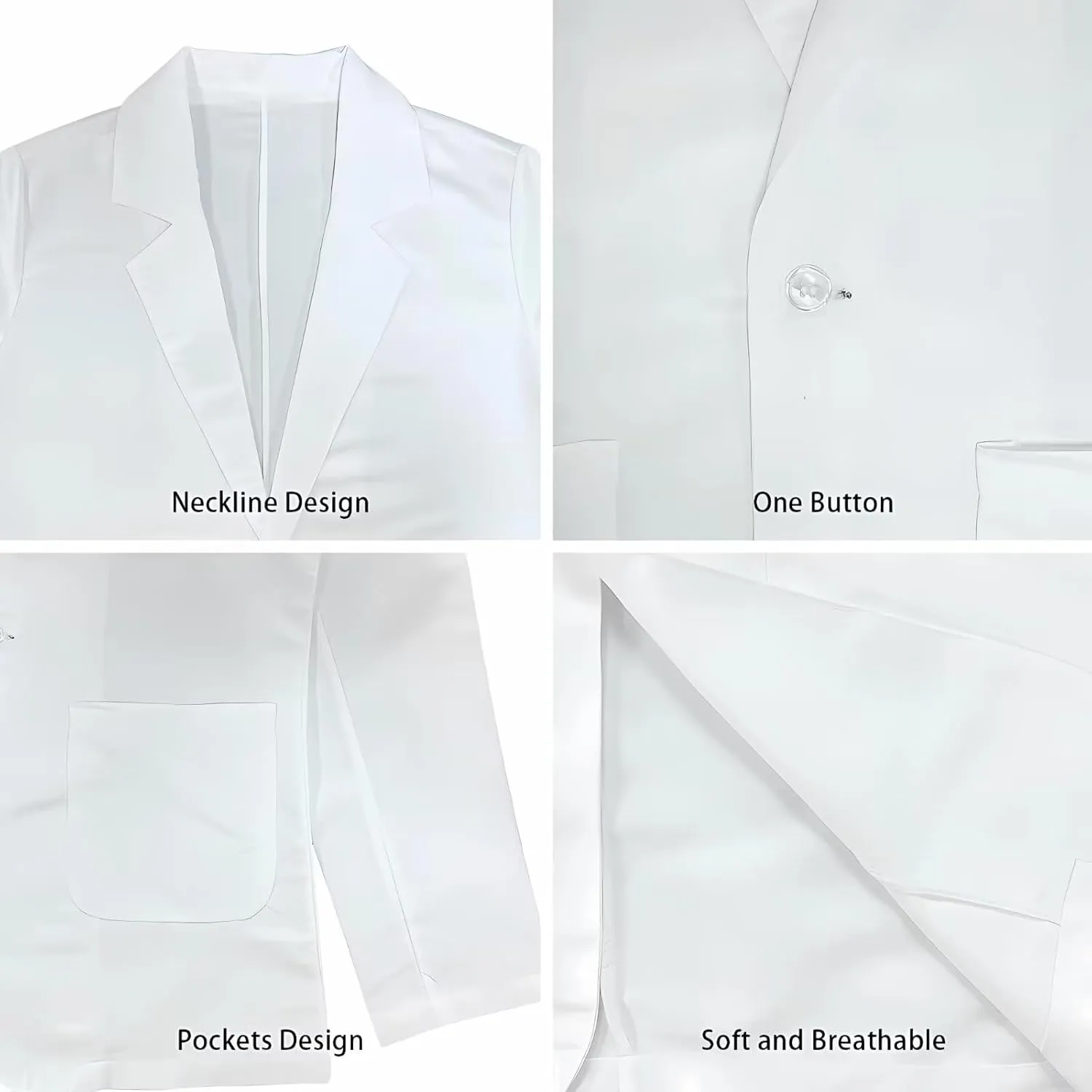 Blazer Jacket Men,Mens Long Sleeve Sport Coat Stylish Blazer One Button Business Suit Jacket with Pockets,S-5XL