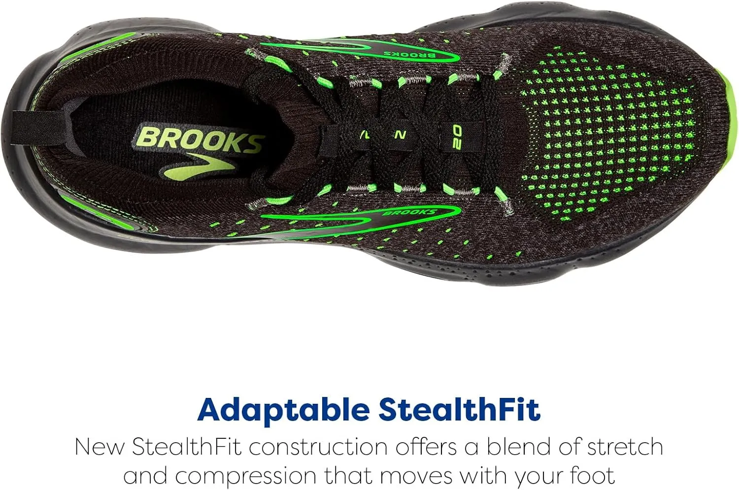 Brooks Men’s Glycerin StealthFit 20 Neutral Running Shoe