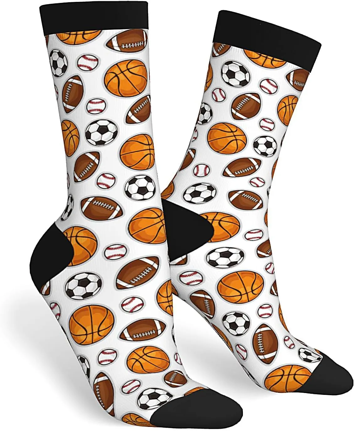 Casual Unisex Socks, Fun Crew Crazy Dress Socks Novelty Gifts