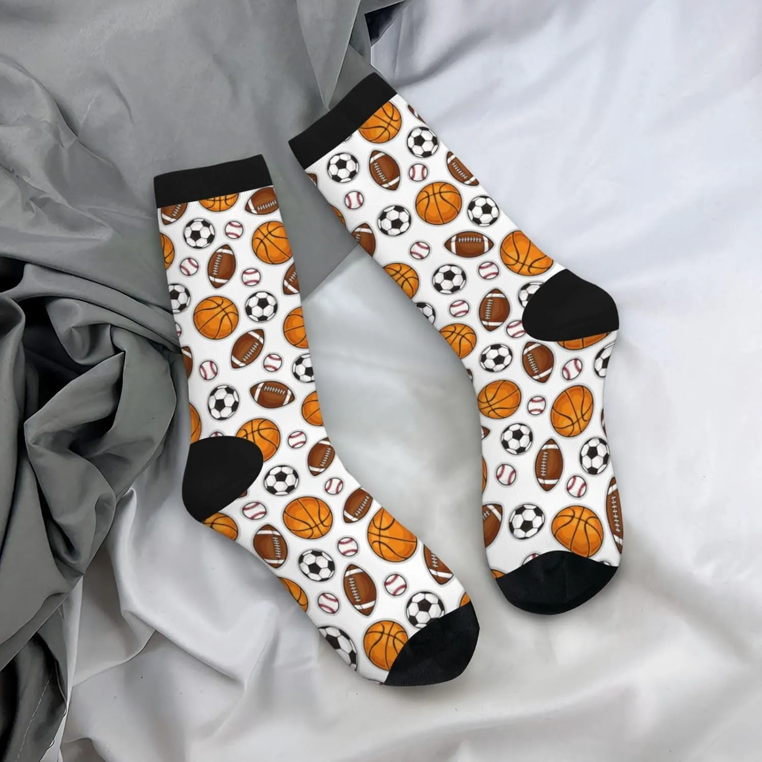 Casual Unisex Socks, Fun Crew Crazy Dress Socks Novelty Gifts