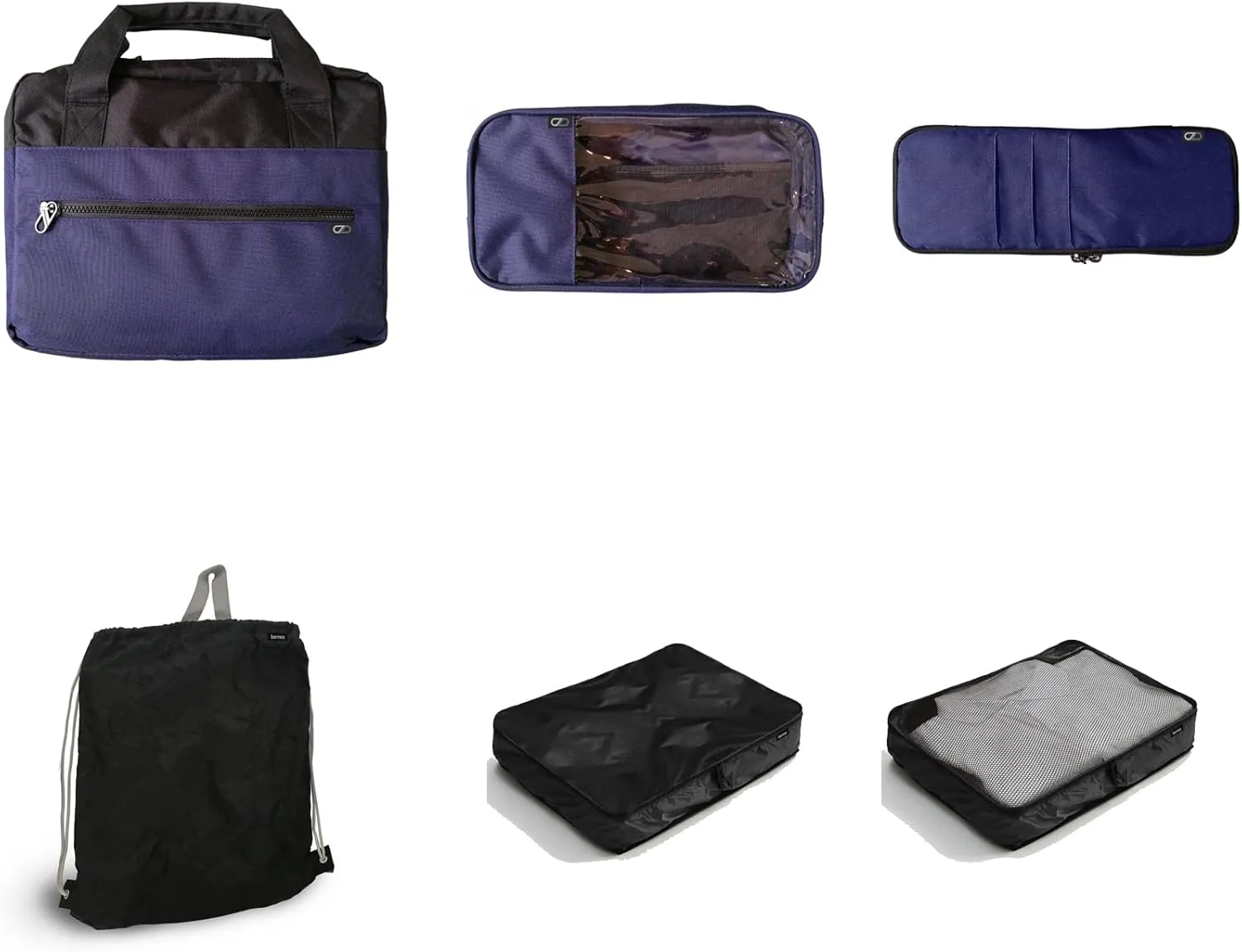 Cloud White - much more than a Carry-On. All accessories included (Midnight Blue)