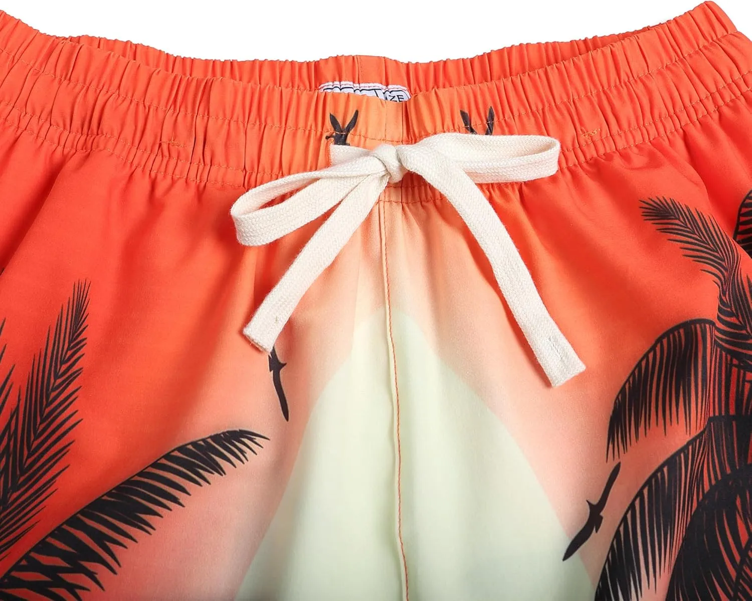 DEHANER Swim Trunks for Men Quick Dry Board Shorts with Zip Pockets Bathing Suits Beach Swimwear