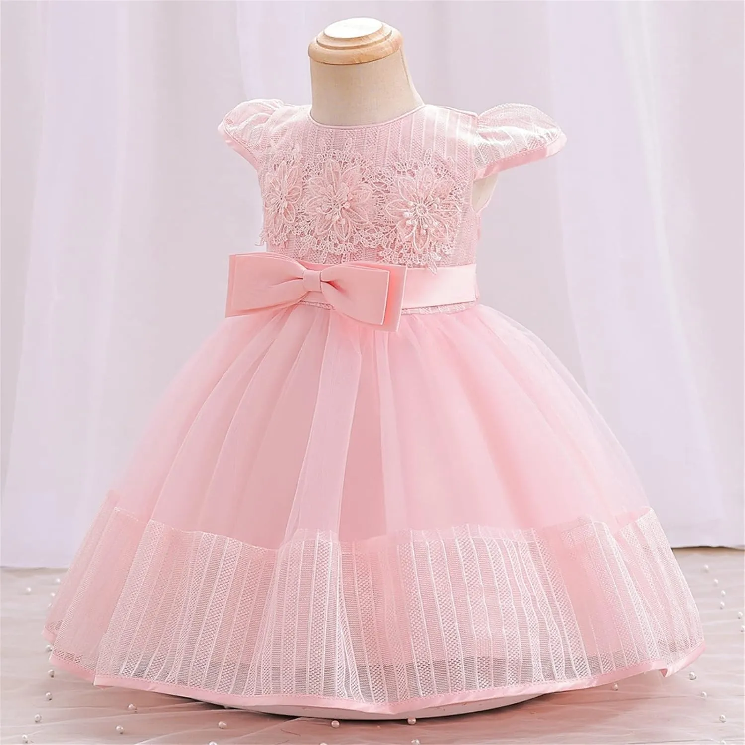 Dresses for Girls Size 10 Summer Print Cosplay Ruffle Short Sleeve Princess Little Girl Dresses Size 5to6 for Dance