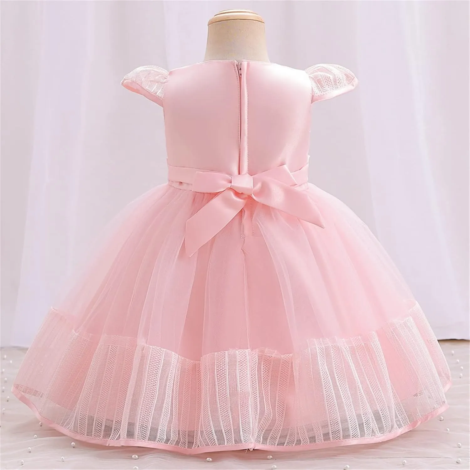 Dresses for Girls Size 10 Summer Print Cosplay Ruffle Short Sleeve Princess Little Girl Dresses Size 5to6 for Dance
