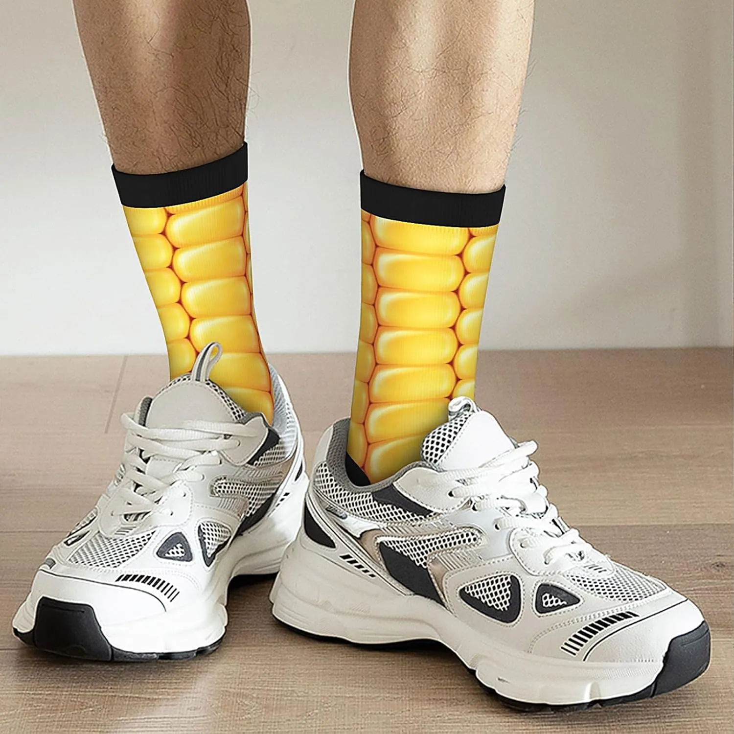 Fun Colorful Novelty Socks, Food Crazy Crew Socks Casual Dress Socks for Men Women Gifts