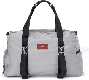 Gym Duffel Bag for Men or Women  Bag with Shoe, Laptop & Wet Compartment - Perfect Sports or Workout Shoulder Bag with Multiple Compartments  CrossFit, Yoga, Boxing - THE LUXX