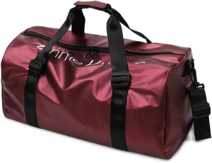 Gym Duffle Bag for Men Women with Shoe and Wet Compartment Sport Workout Waterproof Bags Large for Fitness Yoga Swimming Traveling Duffel, Red, With Shoe and Wet Compartment