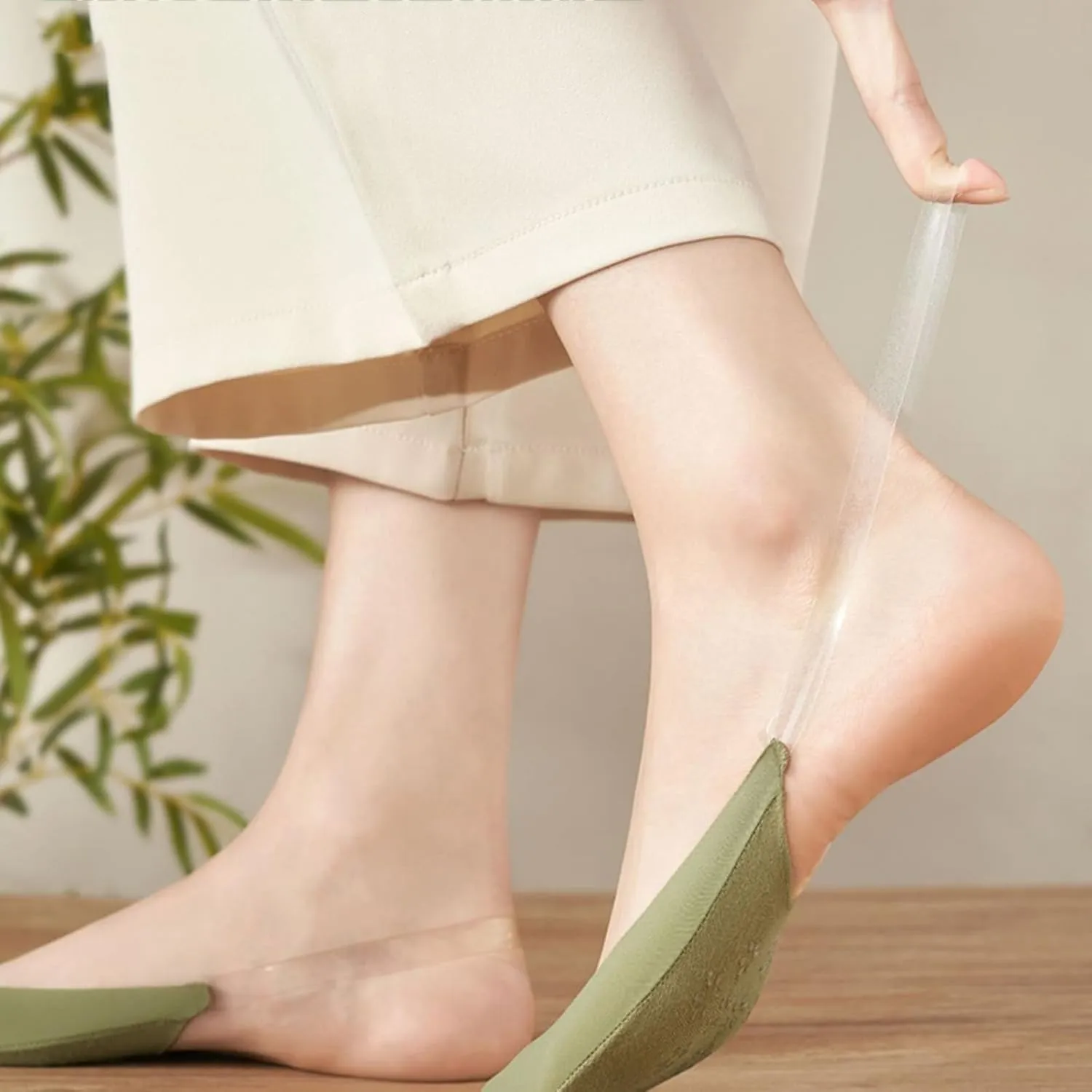 Hailnrothwad Toe Topper Socks, Women's No Show Socks, Ultra Low Cut Invisible Liner Sock for Heels