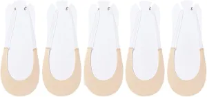 Hailnrothwad Toe Topper Socks, Women's No Show Socks, Ultra Low Cut Invisible Liner Sock for Heels