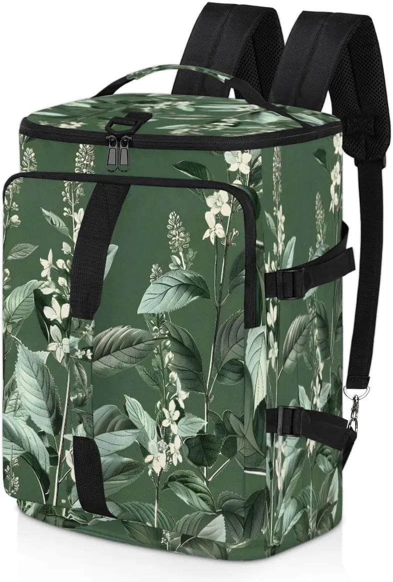 Leaf Spring Leaves Travel Backpack Carry On Flight Approved for Men Women, Lightweight Large Luggage Weekender Casual Daypack Backpacks for Traveling Airplane
