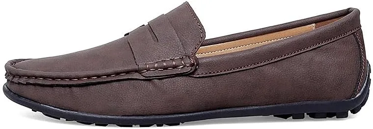 Loafers for Men Penny Loafers PU Leather Driving Loafers Anti-Slip Flexible Comfortable Fashion Slip-ons
