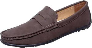 Loafers for Men Penny Loafers PU Leather Driving Loafers Anti-Slip Flexible Comfortable Fashion Slip-ons