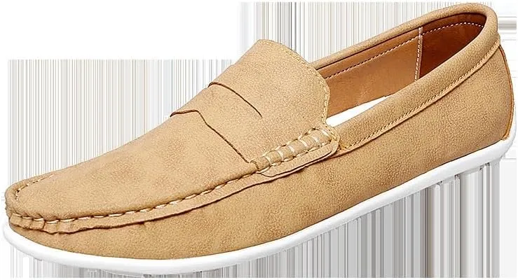 Loafers for Men Penny Loafers PU Leather Driving Loafers Anti-Slip Flexible Comfortable Fashion Slip-ons