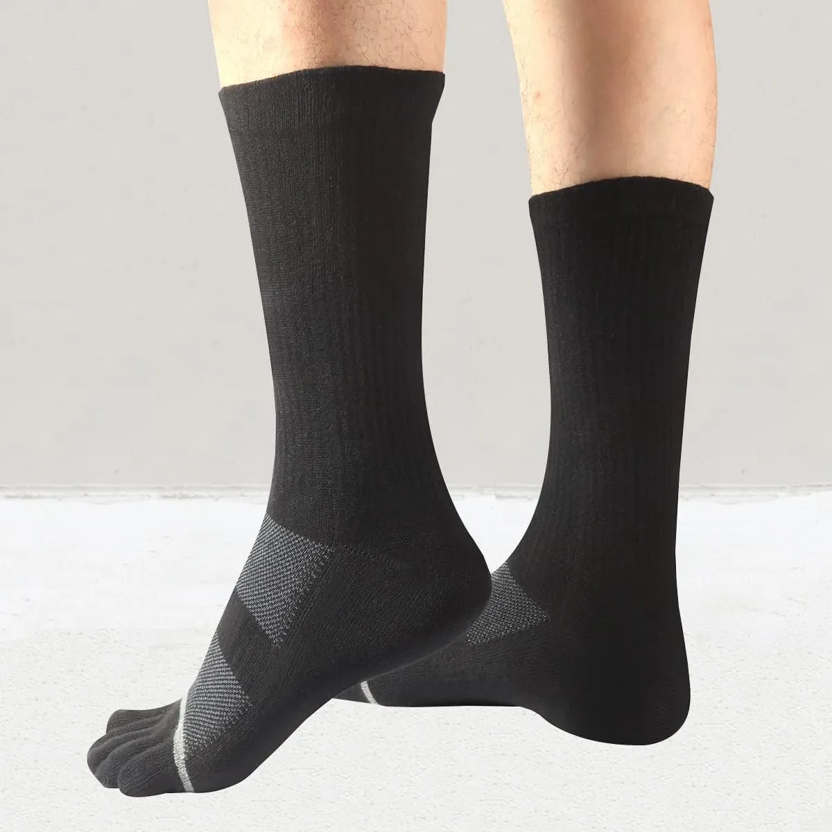 Meaiguo Toe Socks No Show Running Five Finger Socks for Men Women(3 Pairs/4 Pairs)