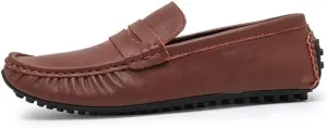 Men's Loafers Shoes PU Leather Penny Driving Loafers Slip Resistant Anti-Slip Flexible Outdoor Slip-on