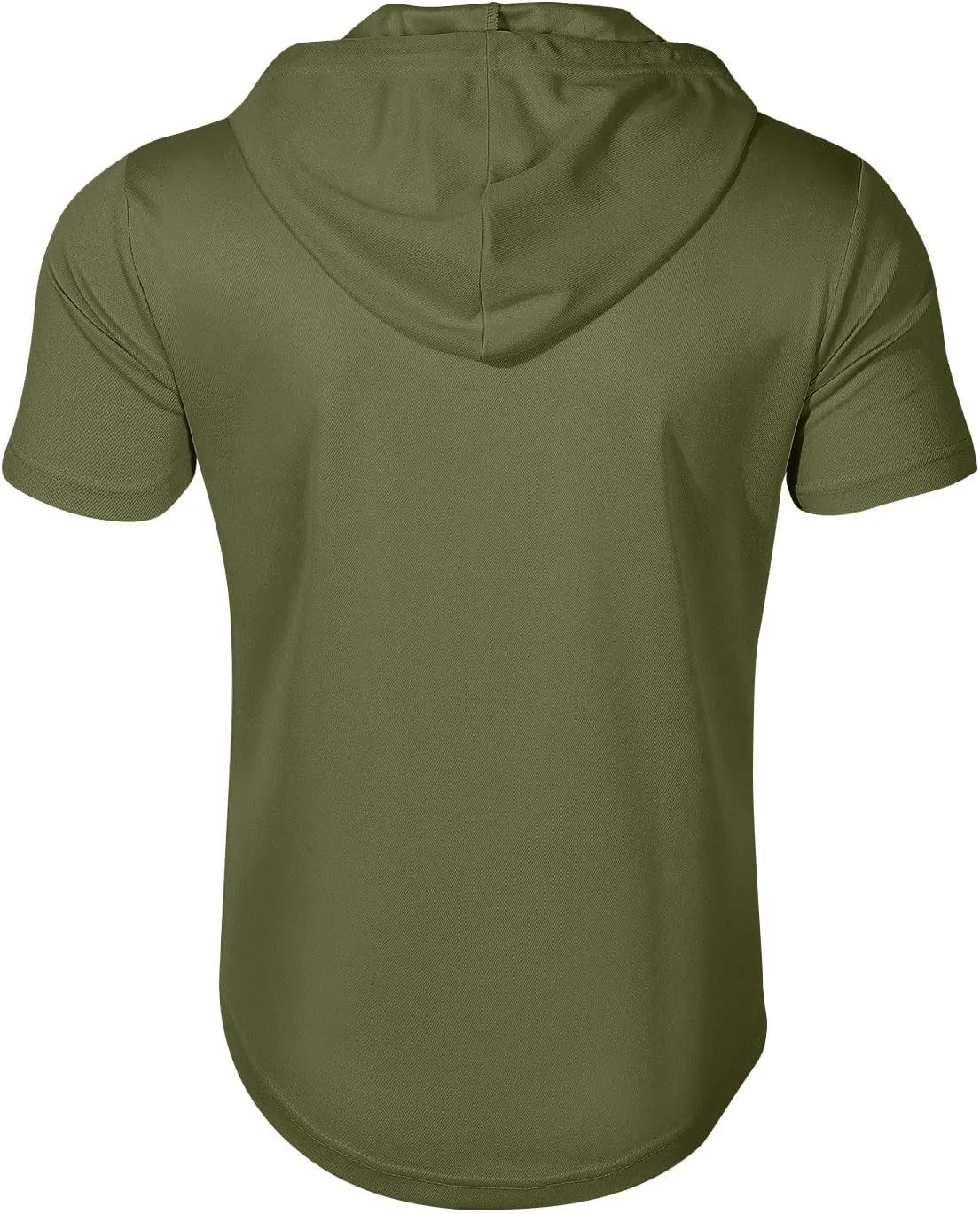 Mens Tactical Full Zip Hoodies Short Sleeve Hooded Cargo Workout Outdoor Sweatshirt with Pockets