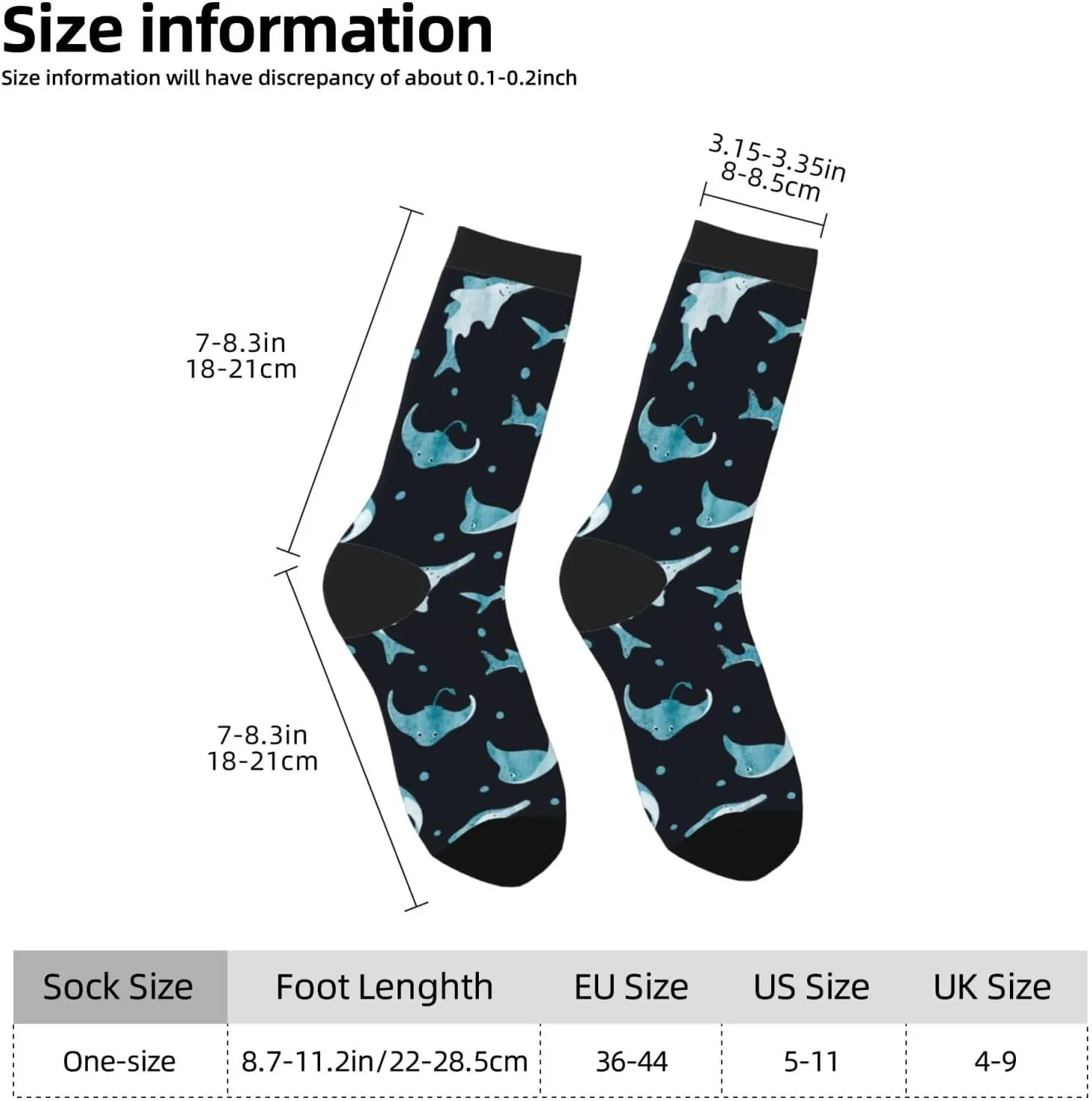 Novelty Socks For Men Women, Funny Crazy Crew Socks Casual Dress Socks Gifts
