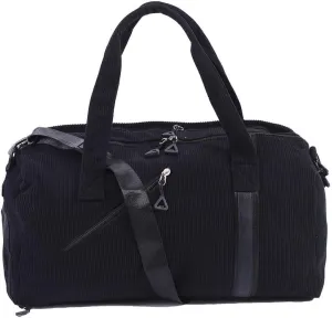 Phlexio Large Gym Bag,Travel Duffle BagWaterproof Weekender Bag, Carry On Tote Bags for Women, Black
