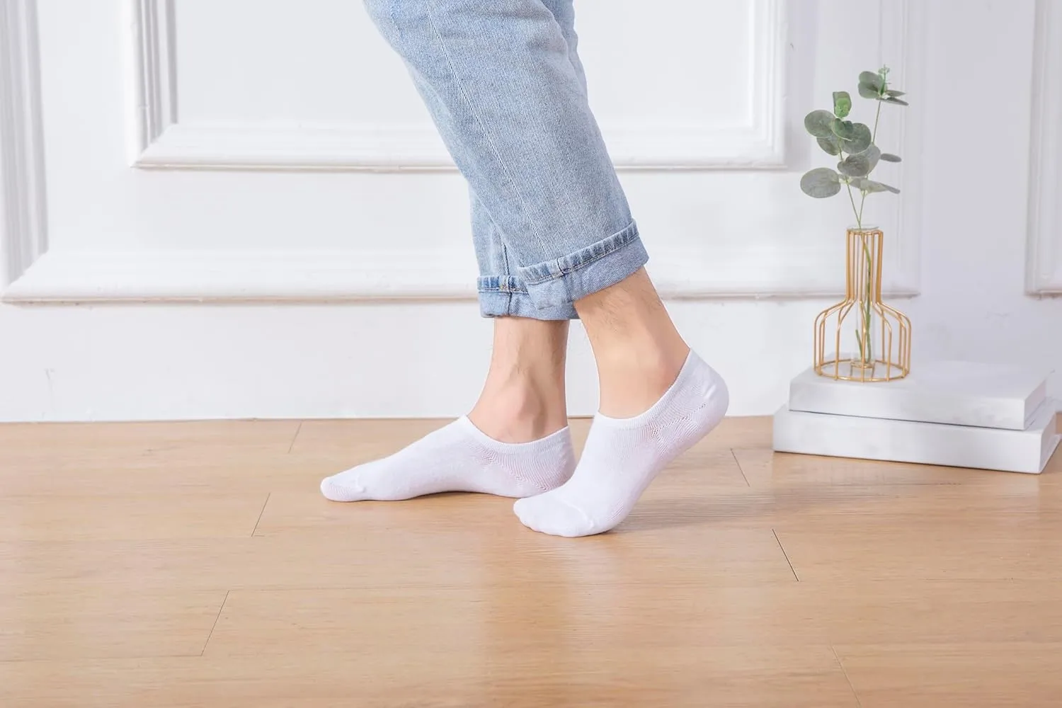 RICHBULL 12 Pairs of Thin Sock No Show Socks for Women & Men - Low Cut, Breathable, Casual, Thin, Non-Slip