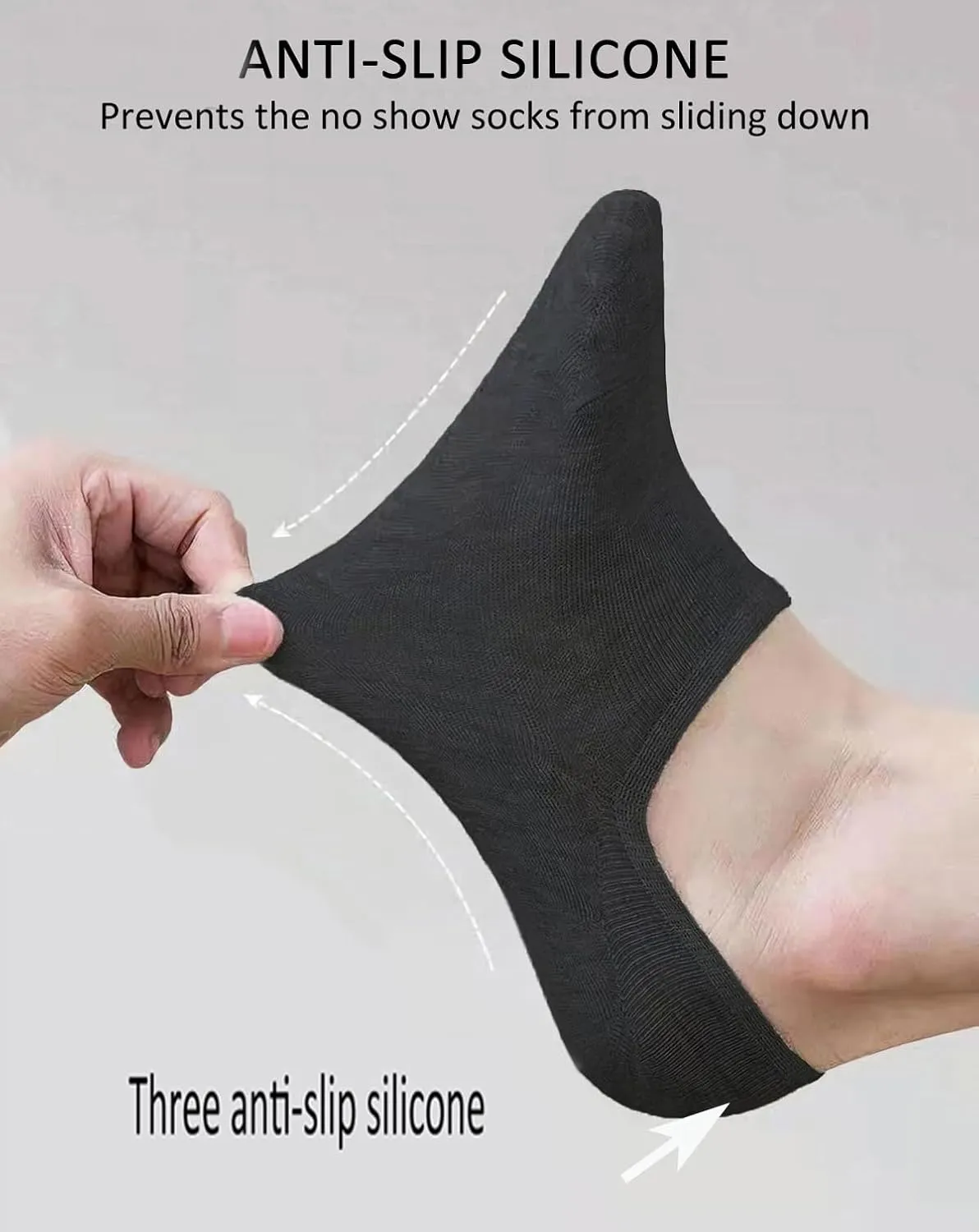 RICHBULL 12 Pairs of Thin Sock No Show Socks for Women & Men - Low Cut, Breathable, Casual, Thin, Non-Slip