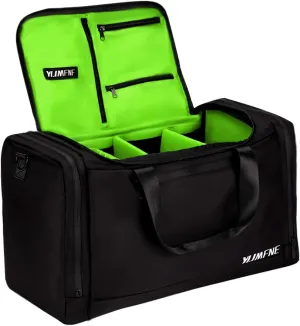 Sneaker Bag for Travel, Premium Multi-functional Duffel Bag, Gym Training Bag With 3 Adjustable Compartment Dividers, Waterproof Outdoor Sports Bag, green
