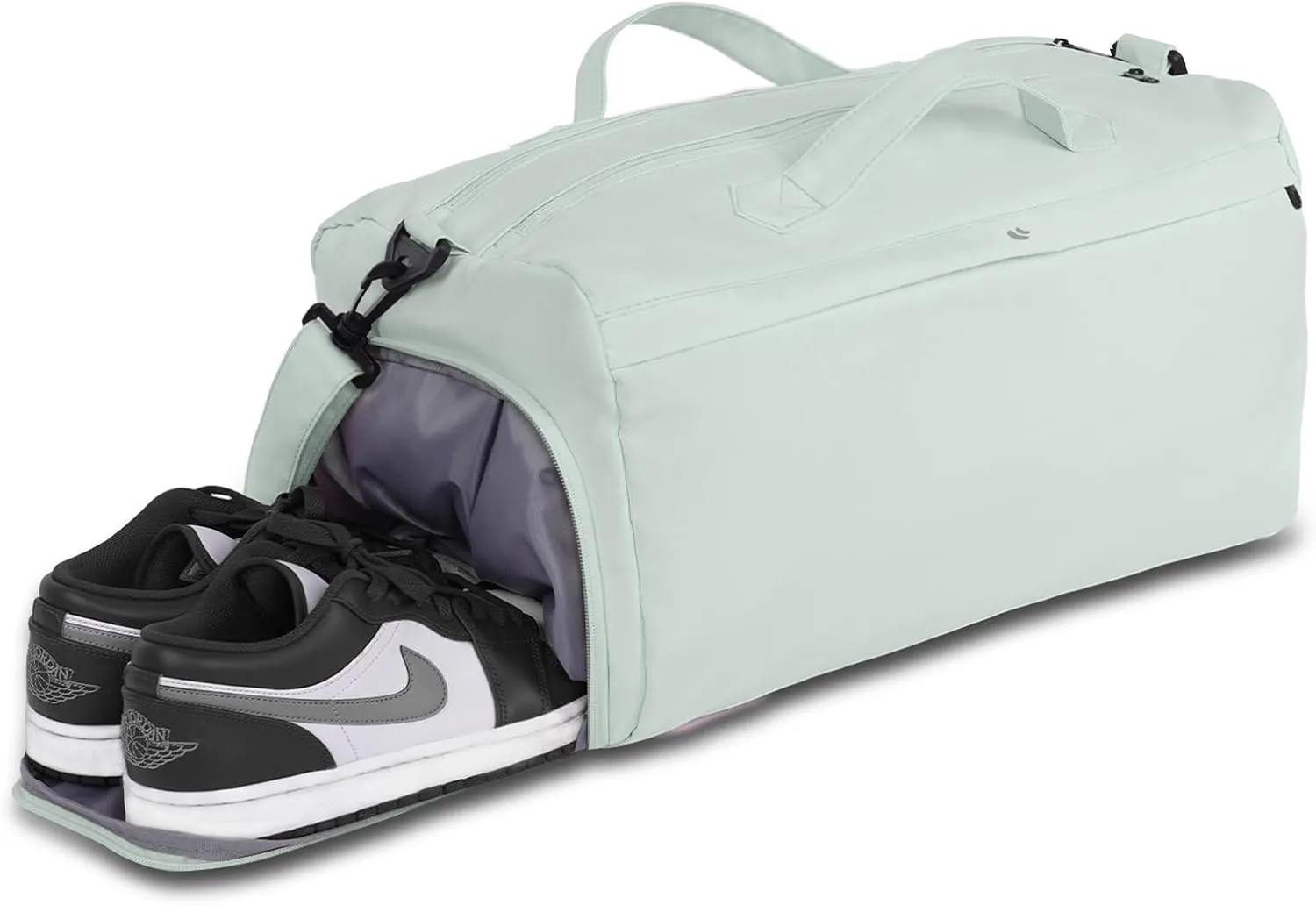 Sports Gym Bag for Women, Travel Workout Duffel Overnight Shoulder Bags with Shoes Compartment and Wet Pocket Lightweight Weekend Waterproof, B-Mint Green04, Travel Bags for Airline Travel