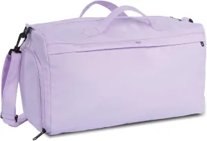 Sports Gym Bag for Women, Travel Workout Duffel Overnight Shoulder Bags with Shoes Compartment and Wet Pocket Lightweight Weekend Waterproof, B-Purple04, Travel Bags for Airline Travel