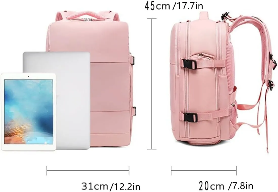 Travel Backpack,Large Laptop Backpack with usb Charging Port,Waterproof Modular Organizer,Flight Approved