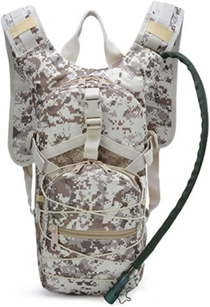 Travel Bag Lightweight Hydration Backpack for Hiking, Camping, and Biking Water Reservoir Included