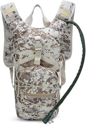 Travel Bag Lightweight Hydration Backpack for Hiking, Camping, and Biking Water Reservoir Included