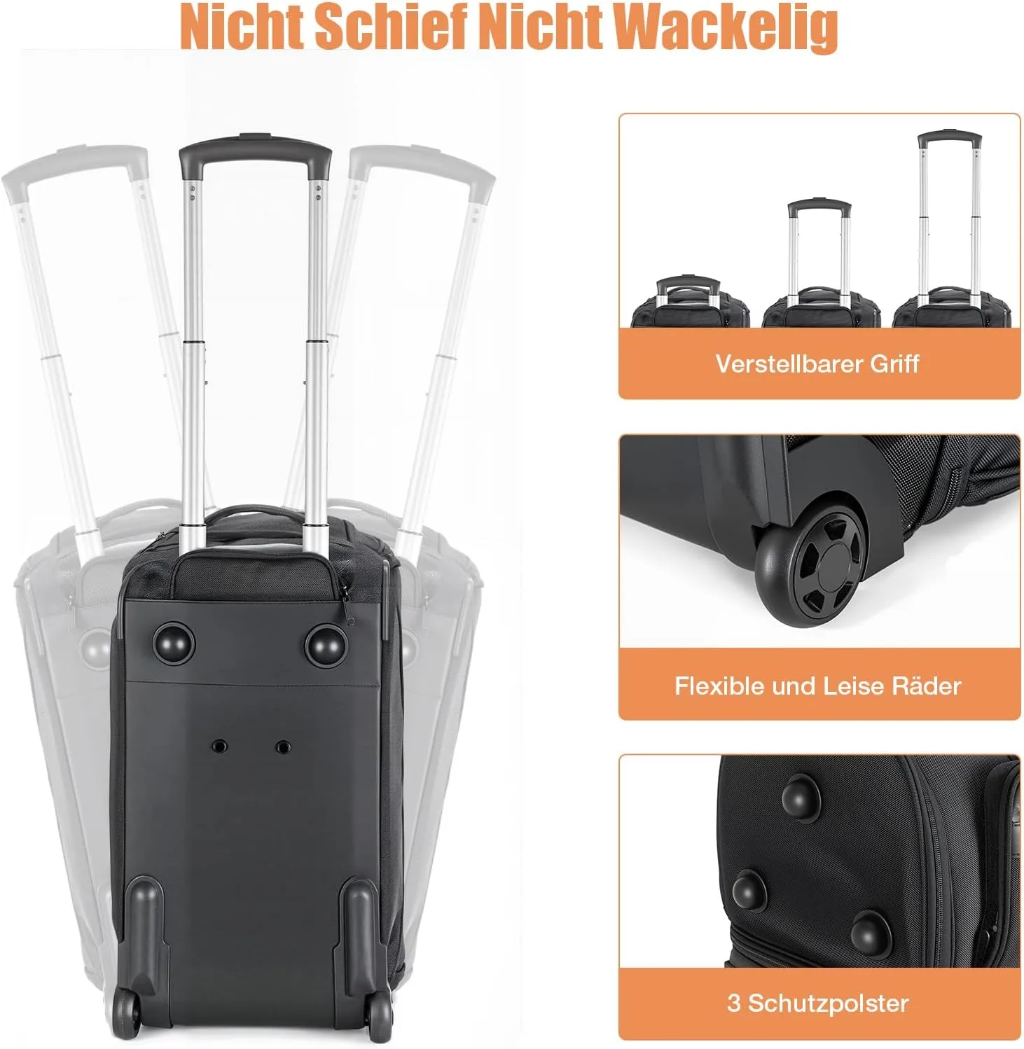 Travel Bag with Wheels, Large Travel Bag Foldable for Men/Women, Suitable for Travel, Weekend Holiday.