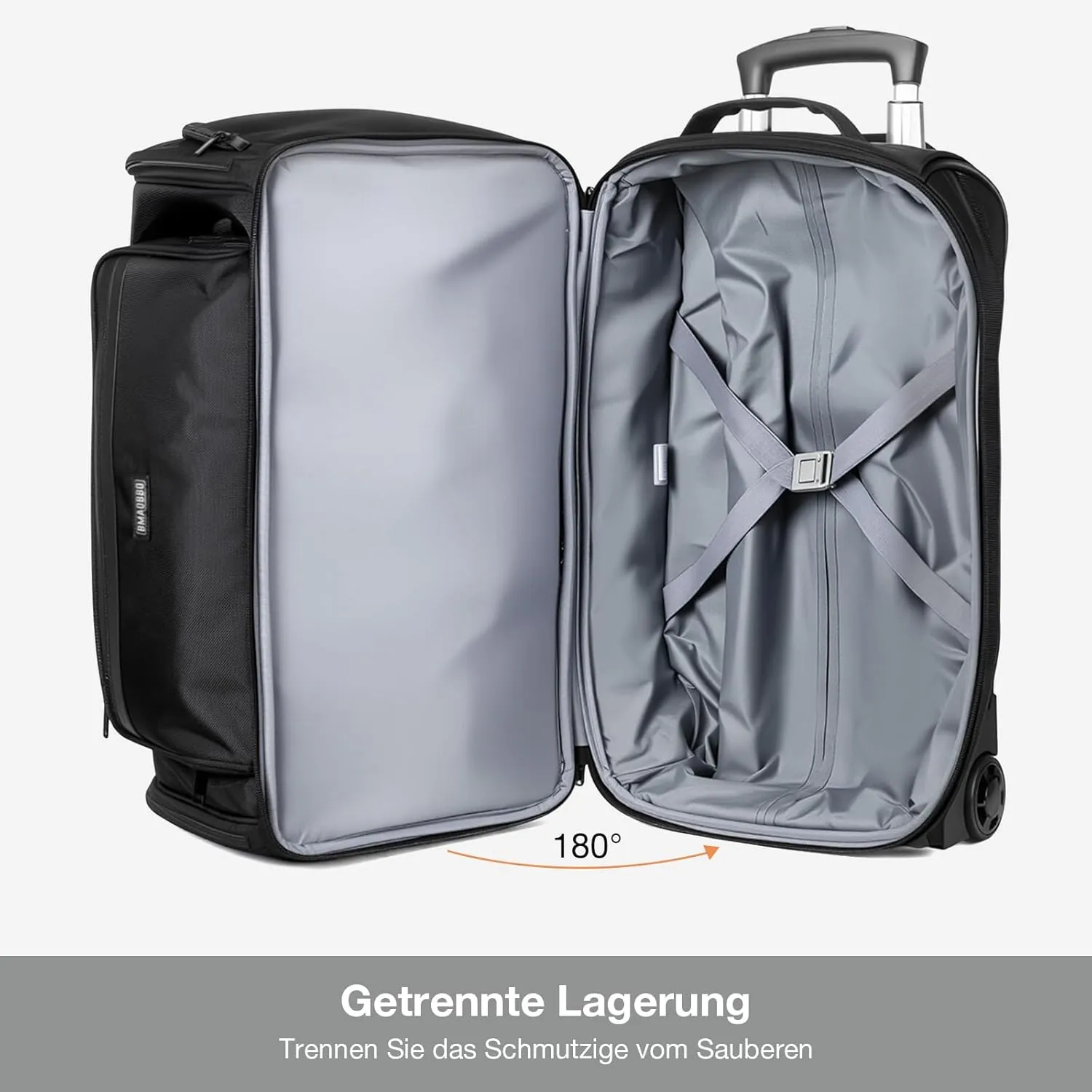 Travel Bag with Wheels, Large Travel Bag Foldable for Men/Women, Suitable for Travel, Weekend Holiday.
