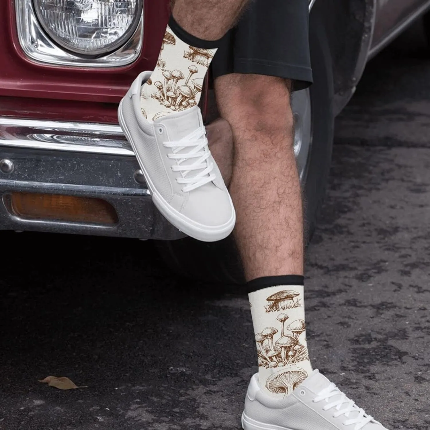 Unisex Novelty Crew Sock for Man Women Casual Funny Crazy Dress Socks