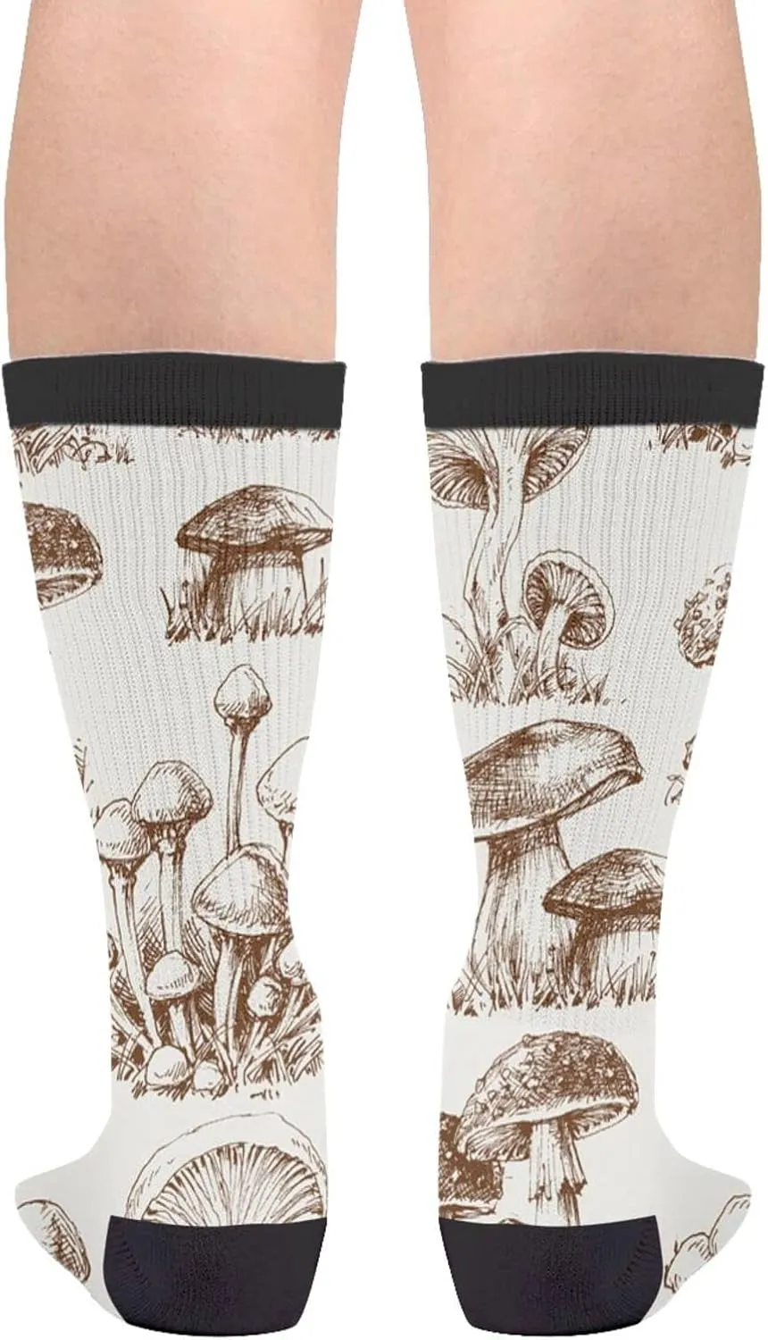 Unisex Novelty Crew Sock for Man Women Casual Funny Crazy Dress Socks