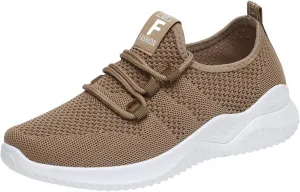 Wide Toe Box Shoes Women Non Slip Tennis Sneakers Feet Arch Support Walking Shoes Lace-up Running Athletic Shoe Diabetes Breathable Gym Workouts
