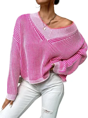 Womens Oversized Sweaters Turtleneck Batwing Long Sleeve Pullover Loose Chunky Knit Jumper Holiday Christmas